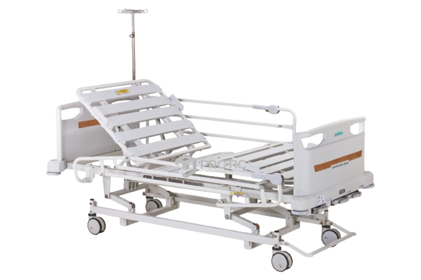 ZELOS SAPPHIRE BED 3 CRANK CLC, SIDE RAIL CLC - ZSB 14CLC