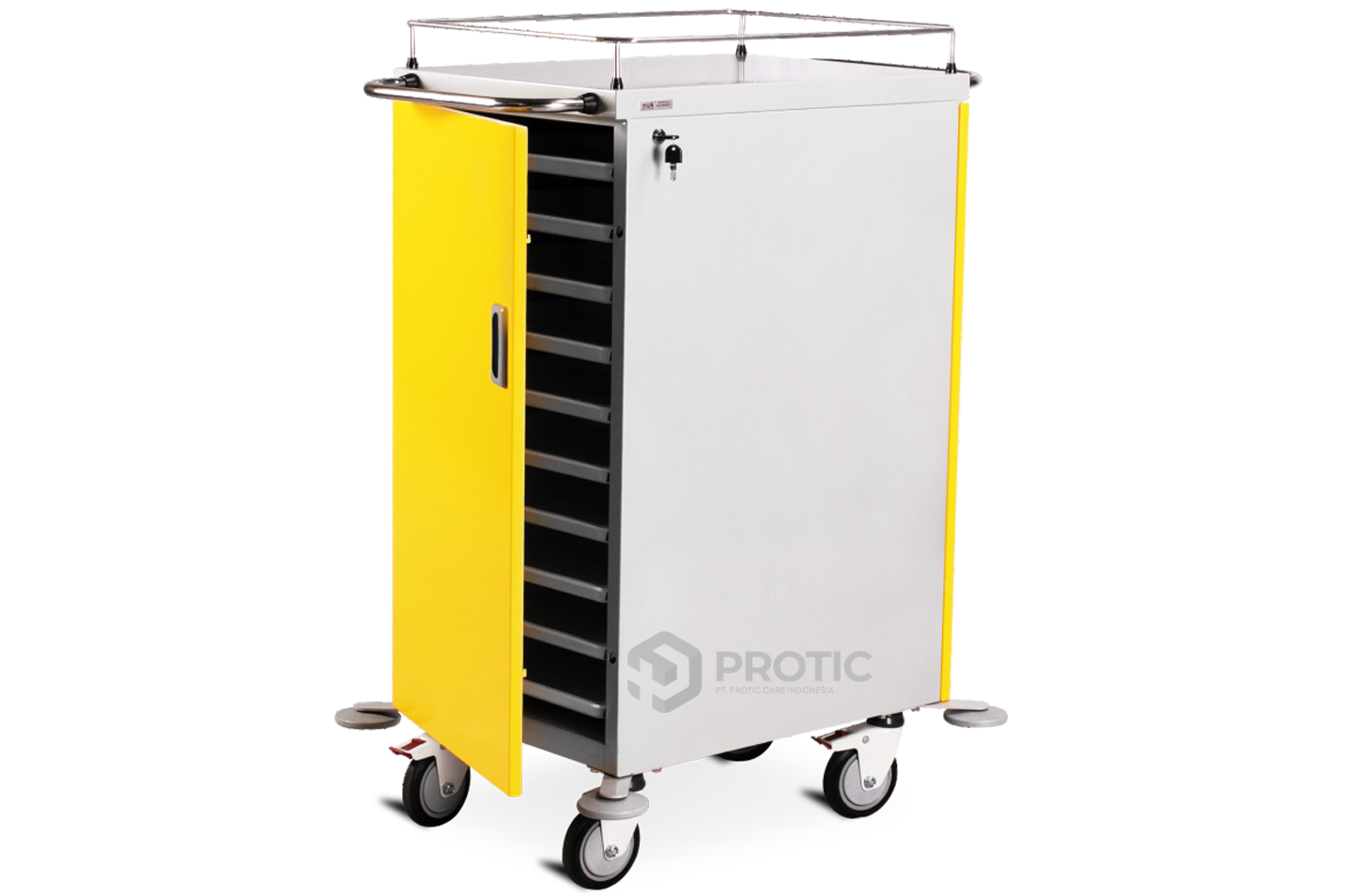 ZELOS FOOD TROLLEY STEEL - ZT313